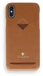 "Card Slot Back Case Galaxy S9" Caramel Brown