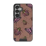 Runaway - Samsung Galaxy S25 Case, Elite Dark (Magnetic) / Silver