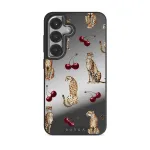 Cougar - Samsung Galaxy S25 Case, Elite Mirror Dark (Magnetic) / Silver