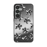 Unbreakable - Samsung Galaxy S25 Plus Case, Elite Mirror Dark (Magnetic) / Silver