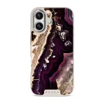 Purple Skies - Marble iPhone 17 Case, Elite Light (MagSafe) / Silver
