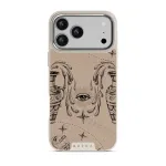 Aquarius - iPhone 17 Pro Max Case, Elite Light (MagSafe) / Silver / Beige