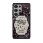 Moonlit Lovers - Samsung Galaxy S25 Ultra Case, Elite Dark (Magnetic) / Silver