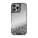 Night Sky - Dotted iPhone 16 Pro Case, Elite Mirror Dark (MagSafe) / Silver