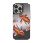 Zen - iPhone 16 Pro Case, Elite Mirror Dark (MagSafe) / Silver
