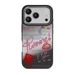 Library Card - iPhone 17 Pro Case, Elite Mirror Dark (MagSafe) / Gunmetal