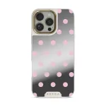 Berry Bliss - iPhone 16 Pro Max Case, Elite Mirror Light (MagSafe) / Gold