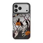 Trick or Treat - iPhone 17 Pro Max Case, Elite Mirror Dark (MagSafe) / Silver