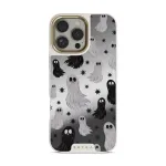 Spooky - iPhone 16 Pro Max Case, Elite Mirror Light (MagSafe) / Gold