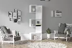 Raamaturiiul, Hanah Home, valge, 52 x 150, cm
