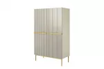 Sideboard Nicole - Cashmere / Golden Legs