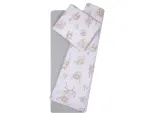 Bedding set to Strolley - 634 - BOUCLA / COTTON - GREY