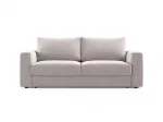 Velvet Sofa With Bed Function, "Grena", 3 Seats, 205x100x90 Made in Europe