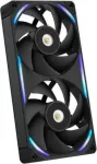 "240 mm NZXT F-seeria F240X RGB ventilaator, &uuml;ksik, must, RF-U24PN-B1"