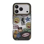 Open Late - iPhone 17 Pro Case, Elite Mirror Dark (MagSafe) / Gold