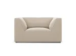 Velvet Armchair, "Siena", 1 Seat, 120x92x69 Made in Europe