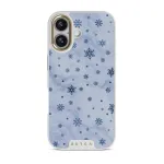 Ice Queen - Snowflakes iPhone 17 Case, Elite Light (MagSafe) / Gold