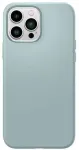 "Soft Silicone Case iPhone 13 Pro Max" Gray Green