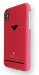 "Card Slot Back Case Galaxy S9" Ruby Red