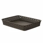 Basket My Style Rattan Brown A4 6x27x36cm