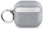 Monogram Karl Head Case Apple Airpods 4 Silver