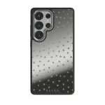 Wonderland - Samsung Galaxy S25 Ultra Case, Elite Mirror Dark (Magnetic) / Silver