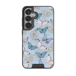 Give Me Butterflies - Samsung Galaxy S25 Plus Case, Elite Dark (Magnetic) / Silver