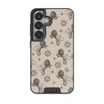 Leo - Samsung Galaxy S25 Plus Case, Elite Dark (Magnetic) / Silver / Nude