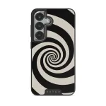 Rabbit Hole - Samsung Galaxy S25 Plus Case, Elite Dark (Magnetic) / Silver