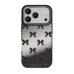 Fashionista - iPhone 17 Pro Case, Elite Mirror Dark (MagSafe) / Silver