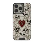 Warded - iPhone 16 Pro Max Case, Elite Dark (MagSafe) / Silver