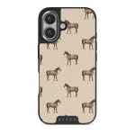 Wild West - iPhone 16 Plus Case, Elite Dark (MagSafe) / Silver