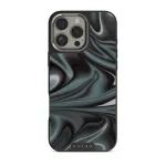 Lightning Strike - iPhone 16 Pro Case, Elite Dark (MagSafe) / Silver