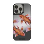 Zen - iPhone 16 Pro Max Case, Elite Mirror Dark (MagSafe) / Silver