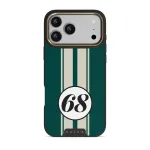 Classic Racing - iPhone 17 Pro Max Case, Elite Dark (MagSafe) / Gold