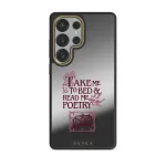 Read Me - Samsung Galaxy S25 Ultra Case, Elite Mirror Dark (Magnetic) / Gold