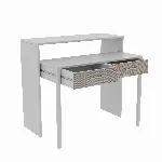 &Otilde;ppelaud, Hanah Home, valge, 99 x 88 x 66, cm