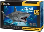 Puzzle 3D 78 pieces Great white shark