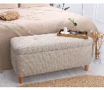 Hanah Home Rocio pouf, beež, 100 x 45 x 41