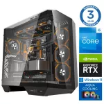 INTOP AQUA i5-14400F 64GB DDR5 1TB SSD M.2 NVME+2TB RTX5070 12GB WIN11