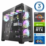 INTOP AQUA Ryzen 5 7600X 64GB DDR5 1TB SSD M.2 NVME+2TB RTX5070 12GB WIN11