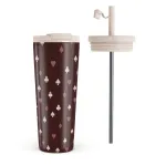 Tricked Me - Travel Mug, 700 ml / Flap & Straw Set