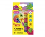 JOVI plastiliin, 15 g, 6 neoonv&auml;rvi, tk.