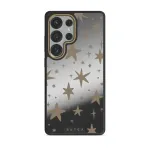 12 O'clock - Samsung Galaxy S25 Ultra Case, Elite Mirror Dark (Magnetic) / Gold