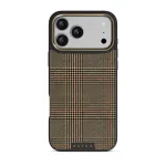 Favorite Coat - Plaid iPhone 17 Pro Max Case, Elite Dark (MagSafe) / Gold