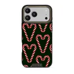 Candy Lane - iPhone 17 Pro Max Case, Elite Dark (MagSafe) / Gold