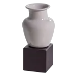 NUMO WALL DECO SET VASE/KUBE 21X10 CM METAL PURPLE