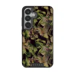 Subtropical - Samsung Galaxy S25 Plus Case, Elite Dark (Magnetic) / Silver