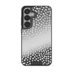 Night Sky - Dotted Samsung Galaxy S25 Plus Case, Elite Mirror Dark (Magnetic) / Silver