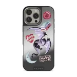 Plot Twister - iPhone 16 Pro Max Case, Elite Mirror Dark (MagSafe) / Silver